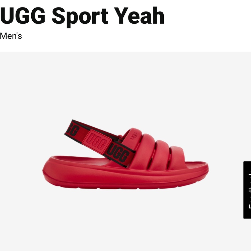 Men’s Ugg slides new with tags